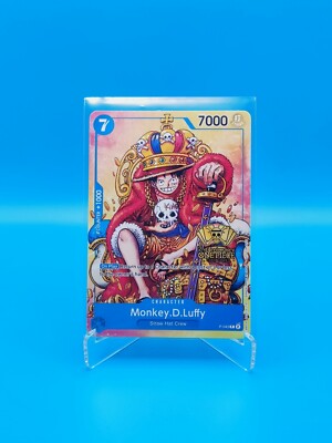 ONE PIECE Card Game TCG / Monkey.D.Luffy P-043 V.3 / 2nd Anniversary Promo NM