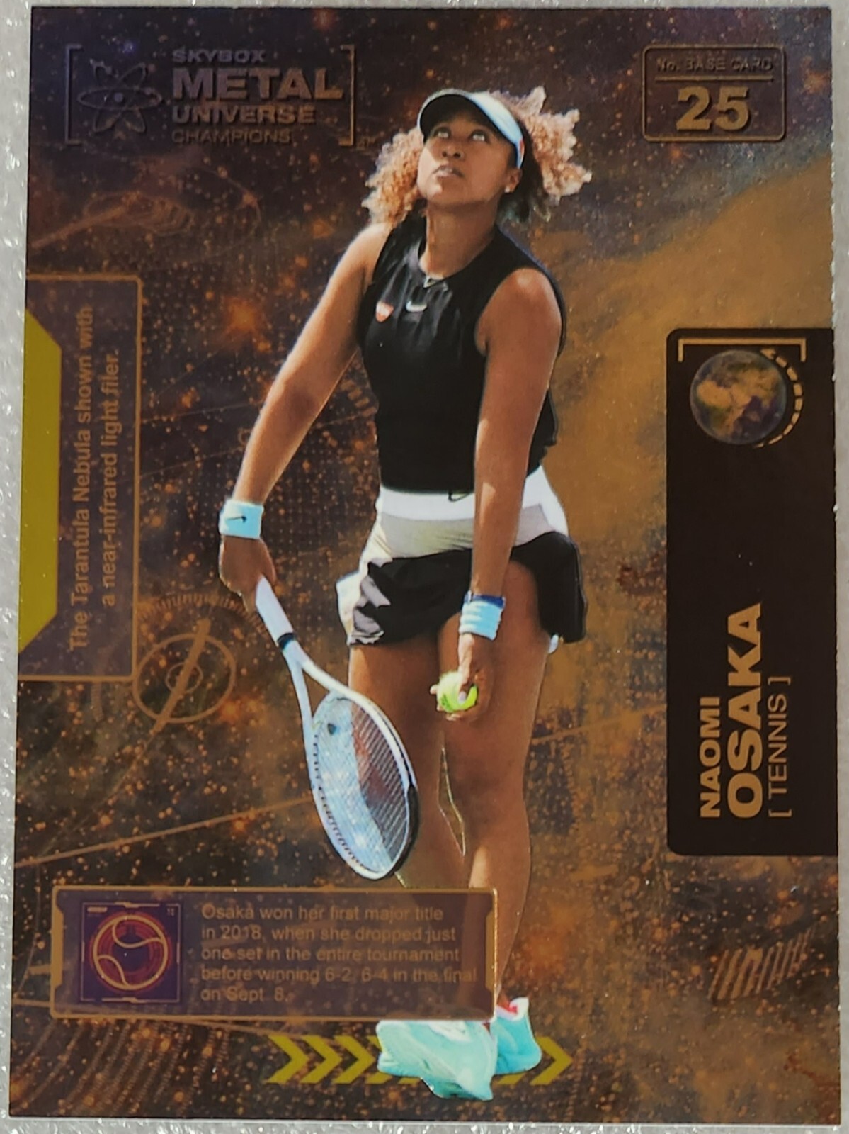 その他 2021 l Universe Naomi Osaka #18/25 2021 Metal Universe Naomi Osaka #18/25