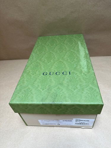 Pre-owned Gucci Brand Men's Authentic  Gg Slide Sandals Size 8.5 Us Demetra Black