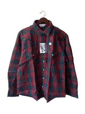 vintage five brother dakota heavyweight flannel shirt mens size 2XL NOS NWT 80s