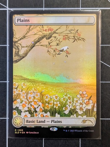 MTG　secret lair foil 平地/Plains 10枚 The Strange Sands: Plains Foil Edition | Secret Lair