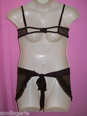 Naughty and Nice Lingerie Famous Maker Plus Size 3Pc Say Ahh! Apron, Hat & Thong
