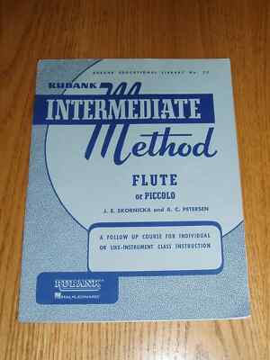 Rubank Flute and Clarinet Method music Books *Levels Beginner to Advanced