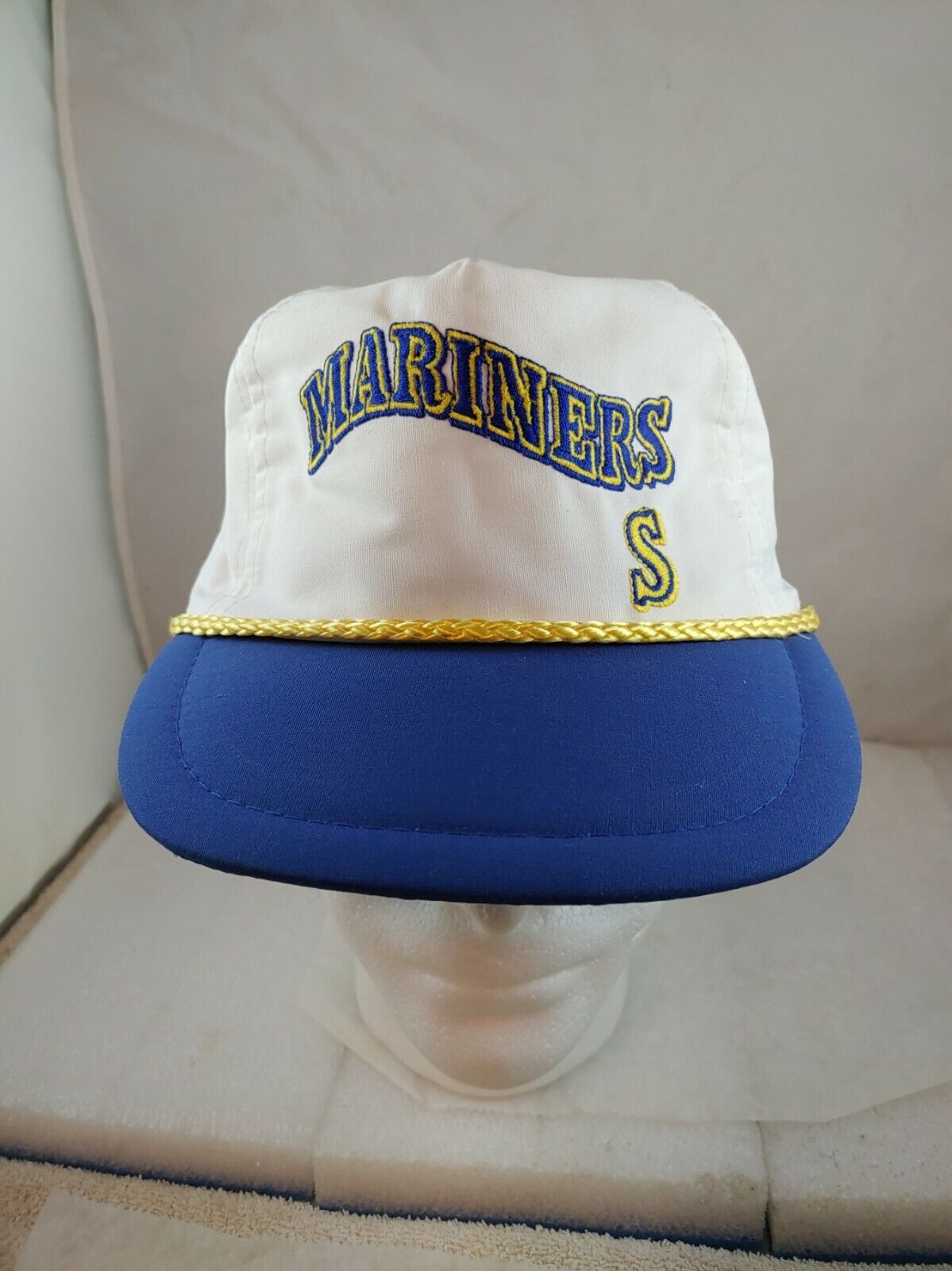 Vintage Seattle Mariners Snapback Pro Classics Cap Hat Gold Vintage Seattle Mariners Snapback Pro Classics Cap Hat Gold