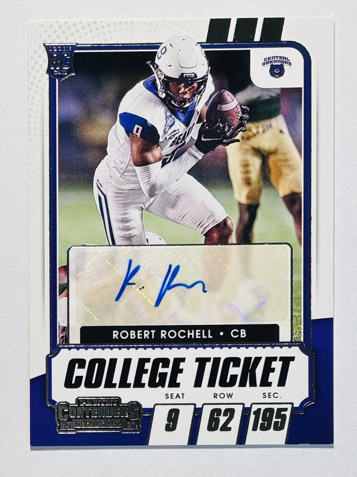 2021 Contenders Draft Picks Robert Rochell College Ticket RC