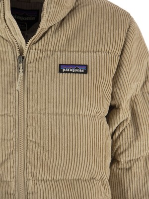 Pre-owned Patagonia Corduroy Jacket In Beige