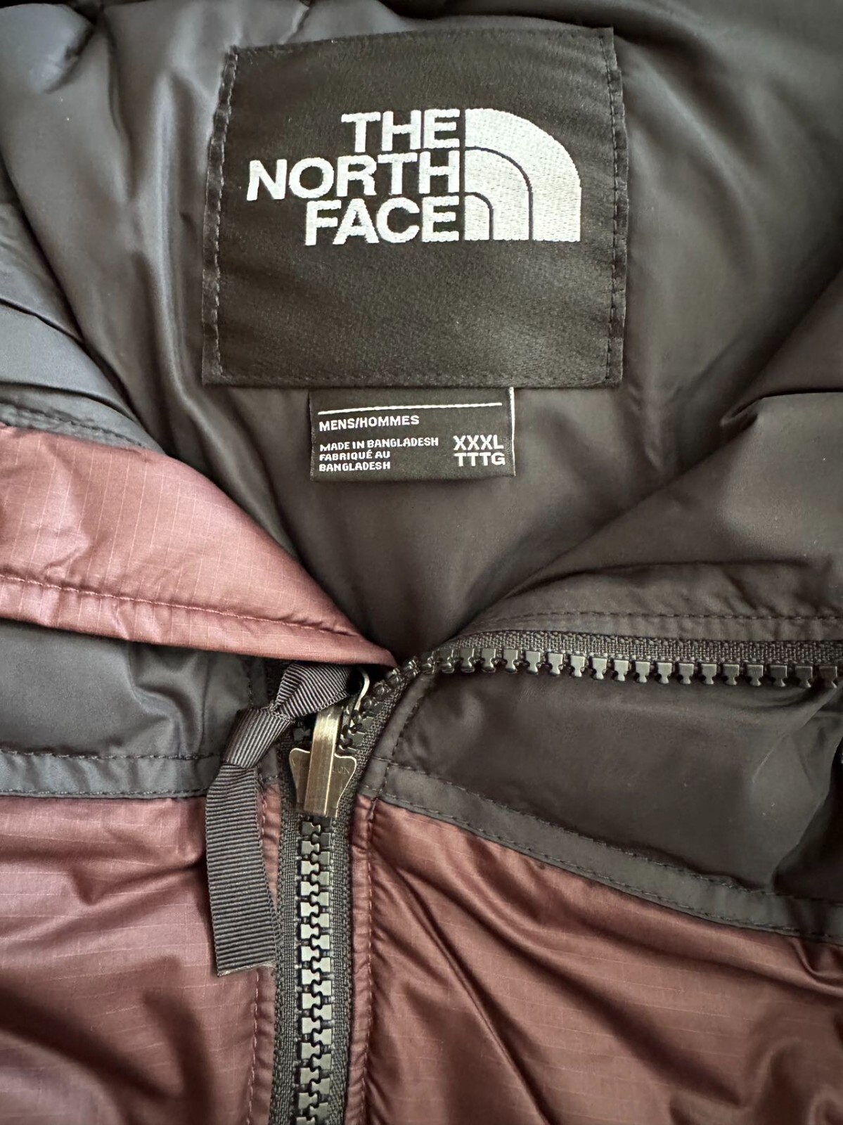 Pre-owned The North Face Mens  1996 Retro Nuptse Jacket 700 Down-coalbrwn / Size 3xl