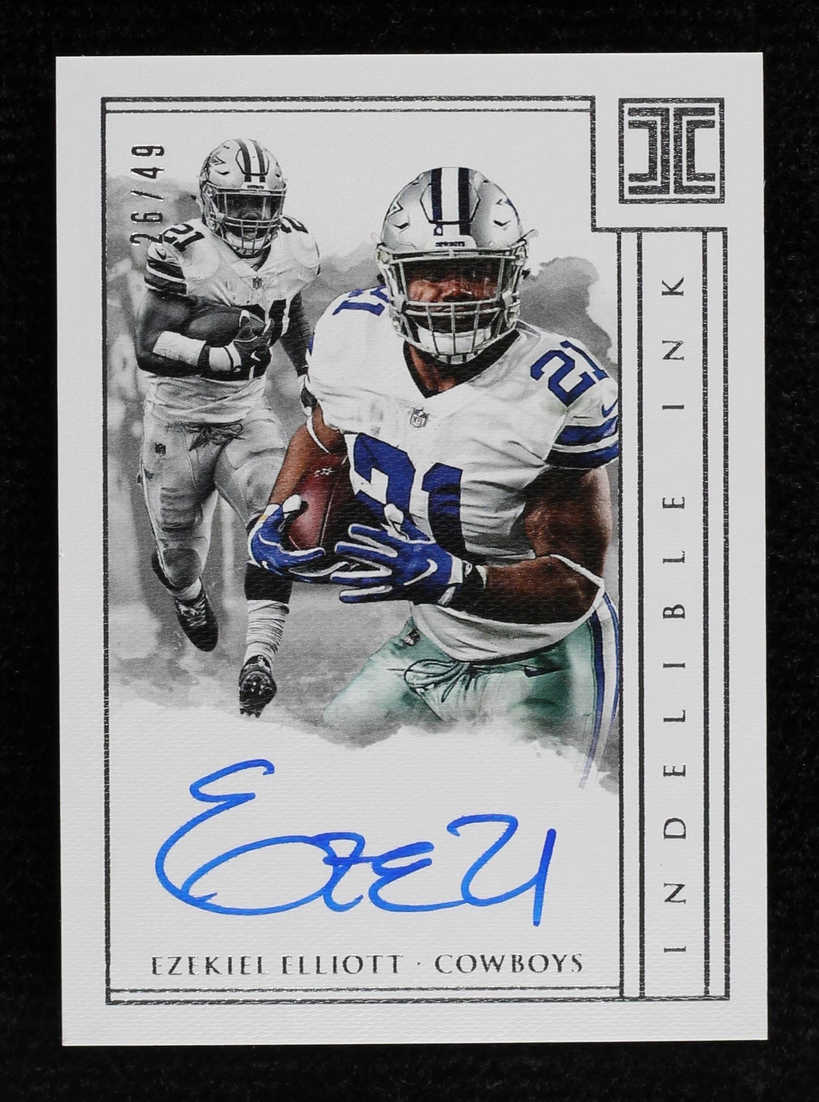 2018 Panini Impeccable Ezekiel Elliott #II-EE
