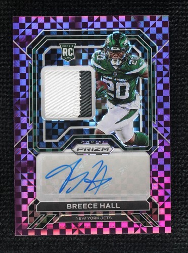NFL Breece Hall auto 1of1 おまけ付き Brief Box Break: 2022 Wild Card Auto Mania