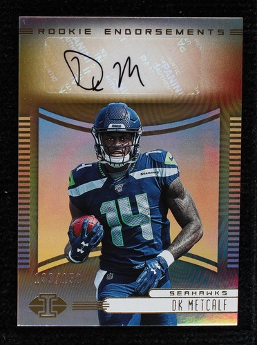 2019 Panini Illusions DK Metcalf #RE-DKM