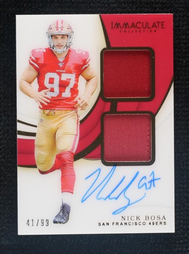 2019 Panini Immaculate Collection Nick Bosa #ISPR-NB