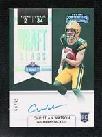 2022 Panini Contenders Christian Watson #DCA-CWA