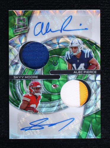 2022 Panini Spectra Alec Pierce Skyy Moore #DPA-PM