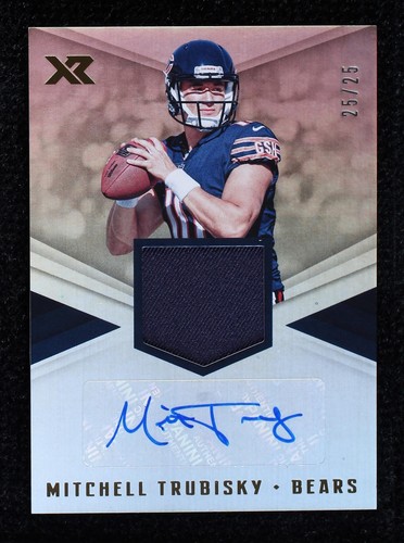 2017 Panini XR Mitchell Trubisky #RSA-MT