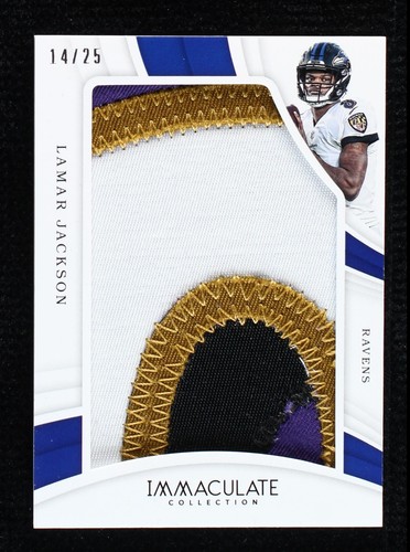2019 Panini Immaculate Collection Lamar Jackson #IL-7