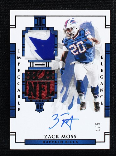 2020 Panini Mosaic #231 Zack Moss Rookie Buffalo Bills | eBay