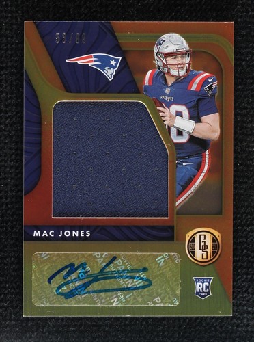 2021 Panini Gold Standard Mac Jones #RJJ-MJ