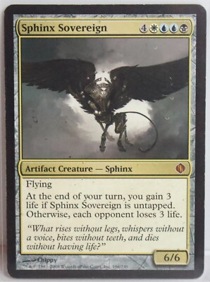 Sphinx Sovereign [Near Mint] MTG Mythic Rare {Shards of Alara}