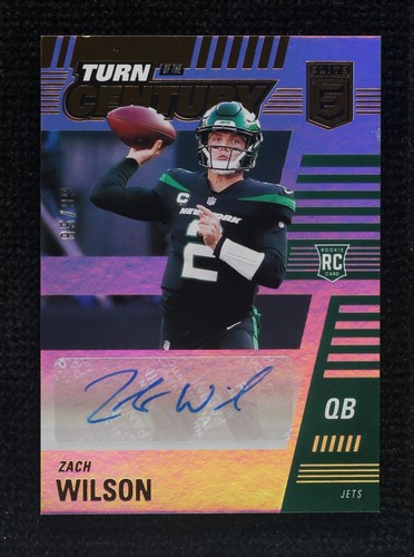 2021 Panini Chronicles Zach Wilson #TOC-ZWI