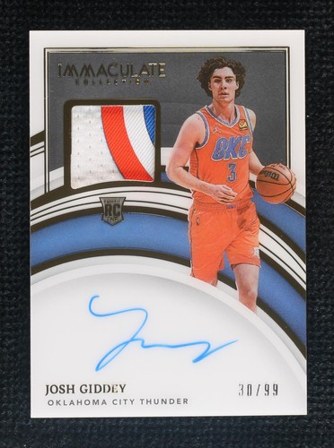 2021-22 Panini Immaculate Collection - Josh Giddey #107