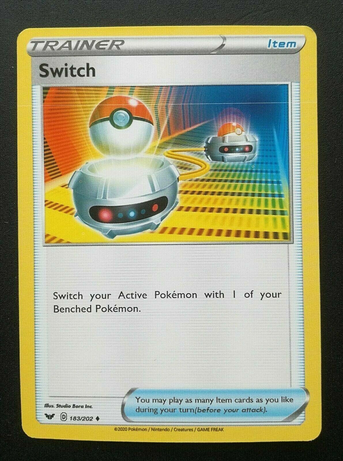 Pokemon Switch 183/202 | 1 CARD + FREE PROTECTOR U24 | eBay