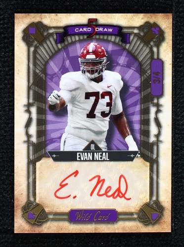 カーズ カードリー・ウォン 2022 Wild Card 5 Card Draw Bijan Robinson #5CDCN-107 for