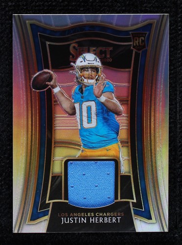 2020 Panini Select Justin Herbert #RS-JHE