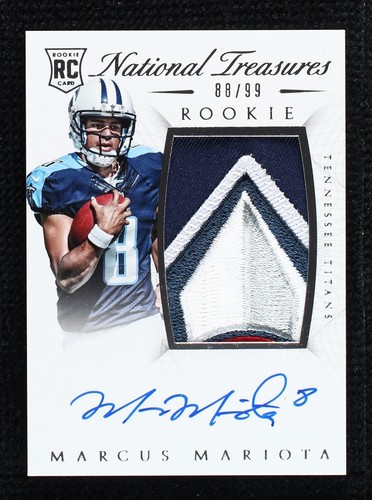 2015 Panini National Treasures Marcus Mariota #140