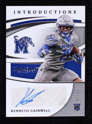 2021 Panini Immaculate Collection Collegiate Kenneth Gainwell #IMI-KG