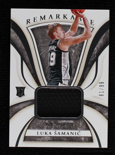 2019-20 Panini Immaculate Collection - Luka Samanic #RR-LSM