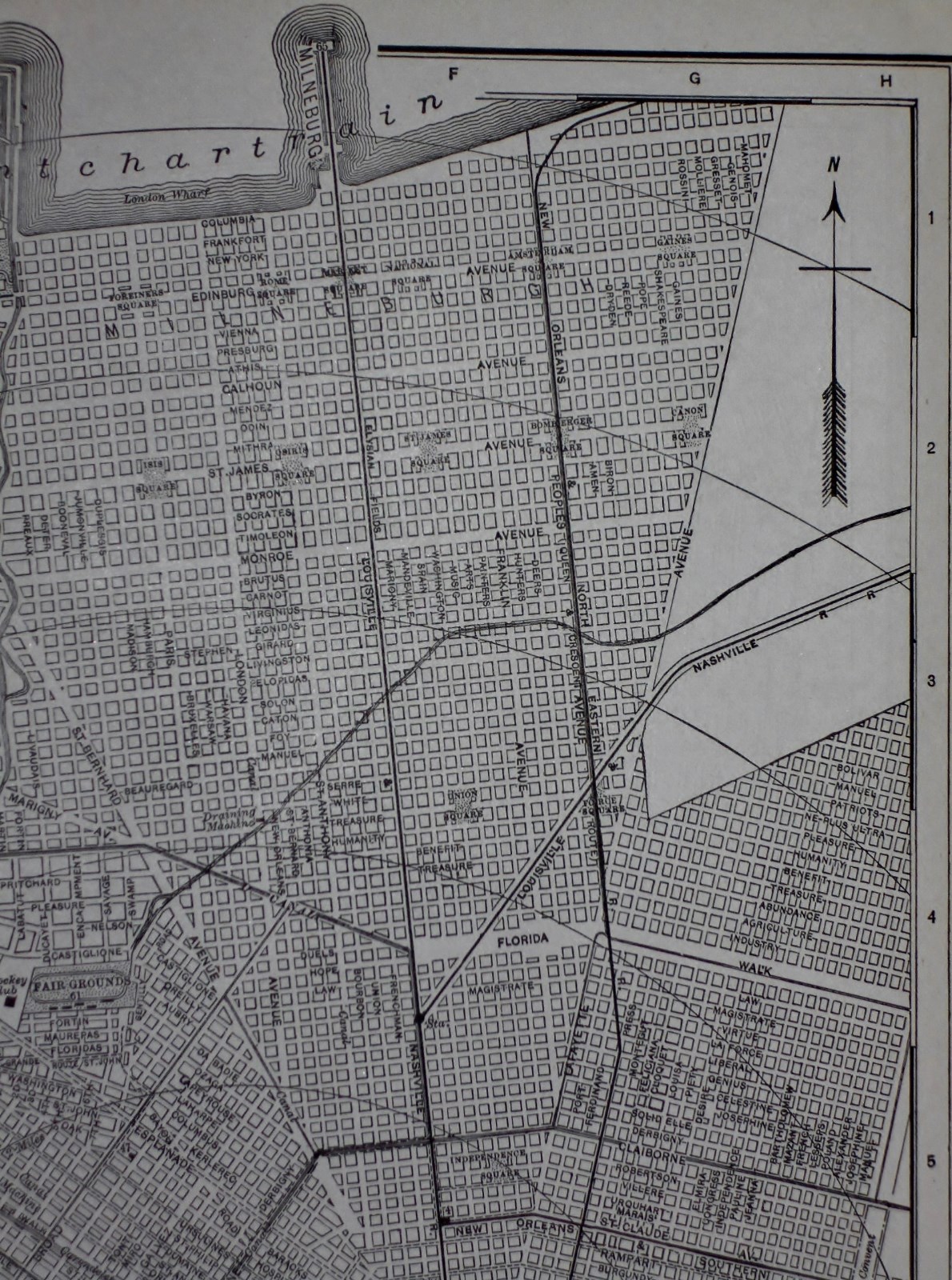 Antique 1926 Atlas City Map New Orleans, LA NOLA & Newark, NJ New Jersey L@@K!