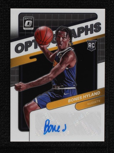 NBA DONRUSS Bones Hyland RC サインカード NBA DONRUSS Bones Hyland RC サインカード Bones Hyland