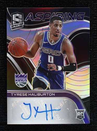 2020-21 Panini Spectra Color Blast #25 Tyrese Haliburton RC