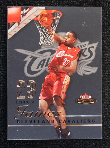 LeBRON JAMES 2003-04 Fleer Genuine ROOKIE INSIDER RC 307/499