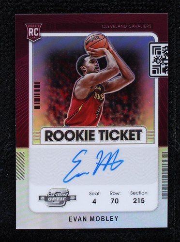 2021-22 Panini Contenders Optic - Evan Mobley #138