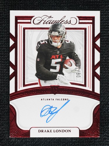 2022 Panini Flawless Drake London #RSS-DL