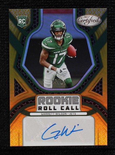 2022 Panini Certified Garrett Wilson #RCS-GW