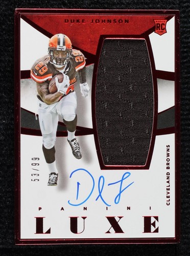 2015 Panini Luxe Duke Johnson #RMA-DU