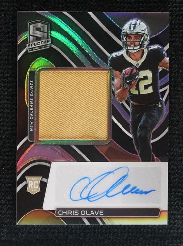 直筆サインカード  Panini Chris Olave PSA 9 2022 Spectra Chris Olave Celestial RC #147 Psa 9 Mint | eBay