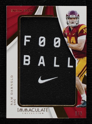 2018 Panini Immaculate Collection Collegiate Sam Darnold #1