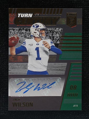 2021 Panini Donruss Elite Zach Wilson #TTC-ZWI