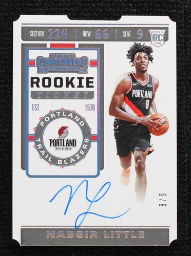 2019-20 Panini Contenders - Nassir Little #114
