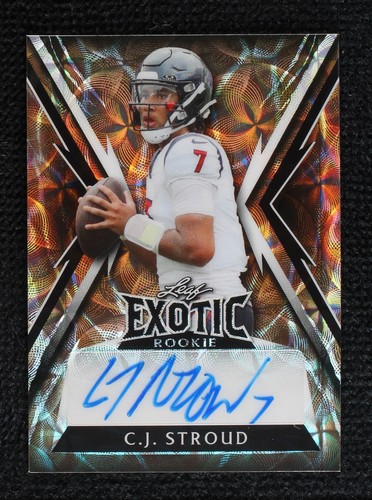 2023 Leaf Exotic C. J. Stroud #BA-CJS