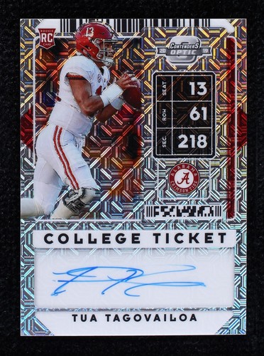 2020 Panini Contenders Draft Picks Tua Tagovailoa #101