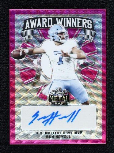 2022 Leaf Metal Draft Sam Howell #AW-SH1