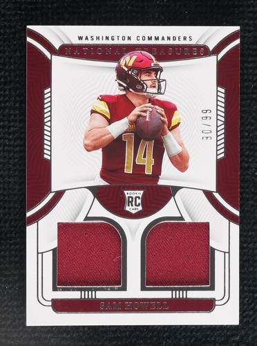 2022 Panini National Treasures Sam Howell #RDM-SHO
