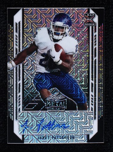 2021 Leaf Metal Draft Jaret Patterson #BA-JP1