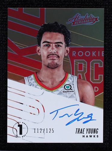 2018-19 Panini Absolute Memorabilia - Trae Young #RA-TYG