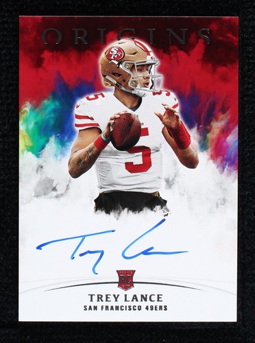 2021 Panini Origins Trey Lance #RA-TRL