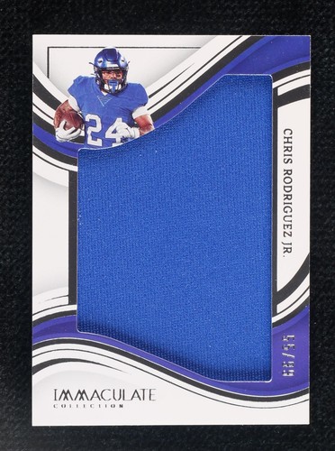 2023 Panini Immaculate Collection Collegiate Chris Rodriguez Jr. #IJ-CHR